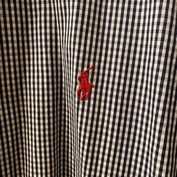 Black and white Polo long sleeve - Picture 4 of 4